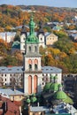 Assumption Church, Lviv, Ukraine Royalty Free Stock Photo