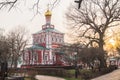 Assumption Church in Novodevichy Convent, Moscow.