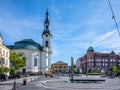 Assumption Church in Novy Bor Royalty Free Stock Photo