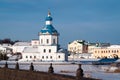 Assumption Church symbol of city Cheboksary, Russia.