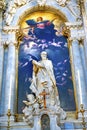 Assumption Lady Giordano Santa Maria della Salute Church Venice Royalty Free Stock Photo