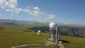 Assy observatory in the mountains of Kazahkstan