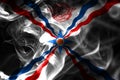 Assyria smoke flag, dependent territory flag