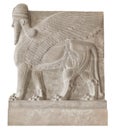 Assyrian guardian figures, Lamassu or Shedu Royalty Free Stock Photo