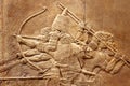 Assyrian relief on the wall