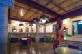 Assyrian Room, restaurant at Rio de Janeiro Municipal Theatre interior - Rio de Janeiro, Brazil