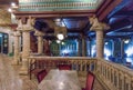 Assyrian Room, restaurant at Rio de Janeiro Municipal Theatre interior - Rio de Janeiro, Brazil