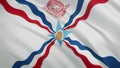 Assyrians - Waving Flag Video Background