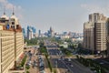 Astana city, Kazakhstan - photo from height, summer