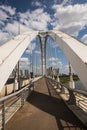 Astana, Kazakhstan. 27.08.2016. Arkar bridge in summertime