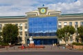 ASTANA, KAZAKHSTAN - JULY 25, 2017: Kazakh Agrotechnical University named after S. Seifullin in center of Astana