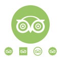 ASTANA, KAZAKHSTAN -10 July 2020 : Tripadvisor icon. Tripadvisor logo. Vector Tripadvisor symbol