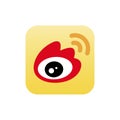 ASTANA, KAZAKHSTAN -20 July 2020 : Weibo icon. Weibo logo. Vector Weibo symbol