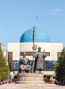 Astana, Kazakhstan - September 4, 2016: Monument Kerey changed J Royalty Free Stock Photo