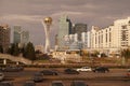 Astana is the representative building of the government district of the Kazakh capital