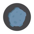 Asteroid Isometric vector icon which can easily modify or edit