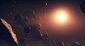 Asteroids asteroid belt orbiting the sun