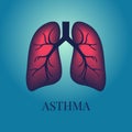 Asthma awareness poster