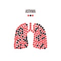 Asthma awareness pills poster