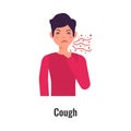 Asthma Symptom Illustration