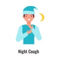 Asthma Symptom Illustration