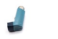 Asthmatic inhaler isolated on isolated background Royalty Free Stock Photo