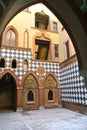 Asti, Piedmont, Italy- 03/15/2007- Palazzo Medici del Vascello interiors