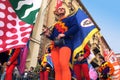 Asti, Piedmont, Italy -09/20/2015- Palio is a traditional festival of Medieval origins and exhibition by flag throwers,