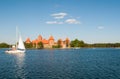 ÃÂ¡astle in Trakai Royalty Free Stock Photo