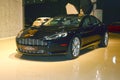 Aston Martin car in the showroom