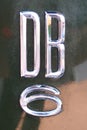 Aston Martin DB6 Chrome Badge