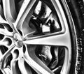 Aston Martin DB9 Close up of wheel