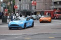 Aston Martin parade in San Francisco