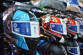 Astone helmets at makina moto show in Pasay, Philippines