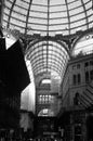 Astonishing details of Galleria Umberto I in Naples Royalty Free Stock Photo