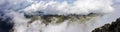 Astonishing panorama view of the Tatra Mountains Royalty Free Stock Photo