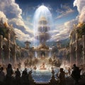 Astonishing Wallpaper: Faithful Fountain