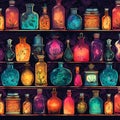 Astonishing wallpaper Pop Art Potions