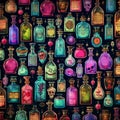 Astonishing wallpaper Pop Art Potions