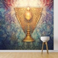 Astonishing wallpaper: Surrealistic depiction of Ceremonial Chalice