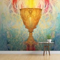 Astonishing wallpaper: Surrealistic depiction of Ceremonial Chalice