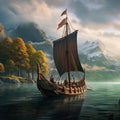 Astonishing wallpaper Viking Vistas