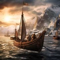 Astonishing wallpaper Viking Vistas