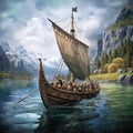 Astonishing wallpaper Viking Vistas