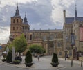 The Astorga Cathedral Catedral de Santa MarÃÂ­a de Astorga and the Episcopal Palace Palacio Episcopal, Astorga, Spain.