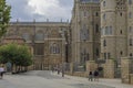 The Astorga Cathedral Catedral de Santa MarÃÂ­a de Astorga and the Episcopal Palace Palacio Episcopal, Astorga, Spain.