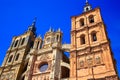 Astorga cathedral in Way of Saint James at Leon Royalty Free Stock Photo