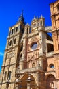 Astorga cathedral in Way of Saint James at Leon Royalty Free Stock Photo