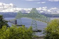 Astoria megler bridge in Astoria, Oregon. Royalty Free Stock Photo