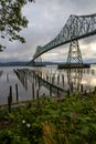 Astoria-Megler Bridge, Astoria, Oregon on an Early Overcast Morning